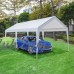 Zimtown Carport Heavy Duty Canopy Carport Wedding Party Tent No Sidewall 20'X10'   